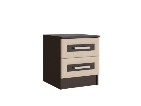 Тумба Прикроватная Гавайи Венге/Белфорт (Ш-400 х В-460 х Г-420 мм)- 2 шт